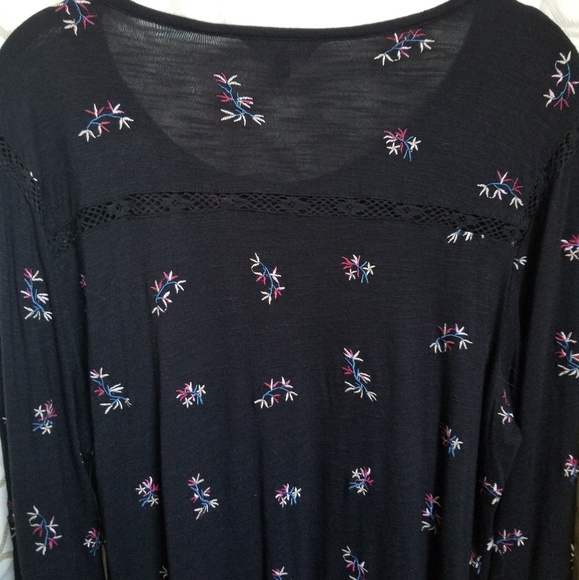 Lucky Brand- Multi Swiss Dot Blouse - Picture 8 of 8